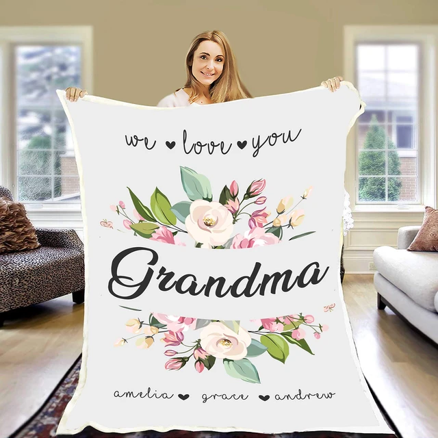 48 Wide Who Loves You No Sew Fleece Blanket