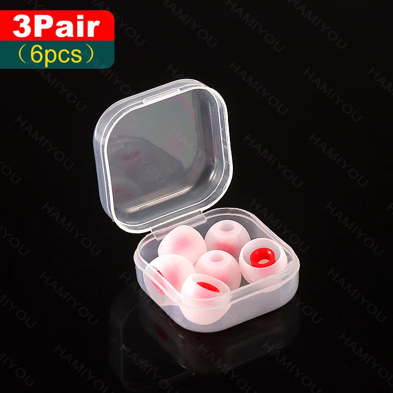 Silicone Noise-Reducing Earphone Covers - Soft Replacement Earbuds Caps in Various Sizes