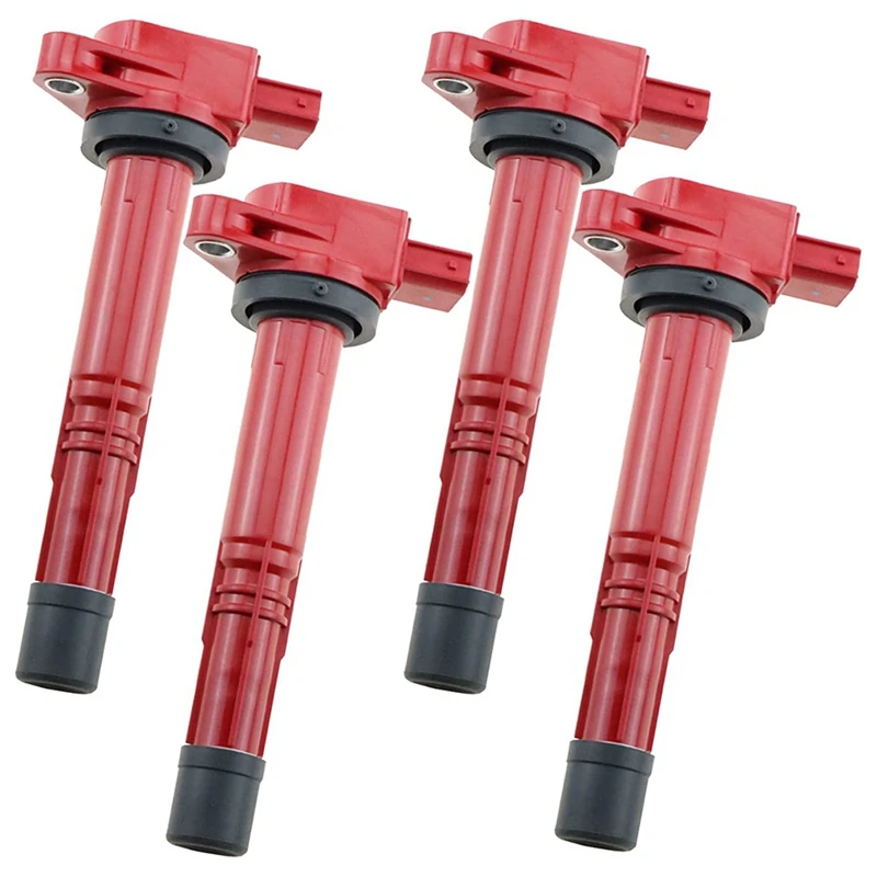 4PCSIgnitionCoilsCarKitFor20022011HondaCivicK20K24K20Z3