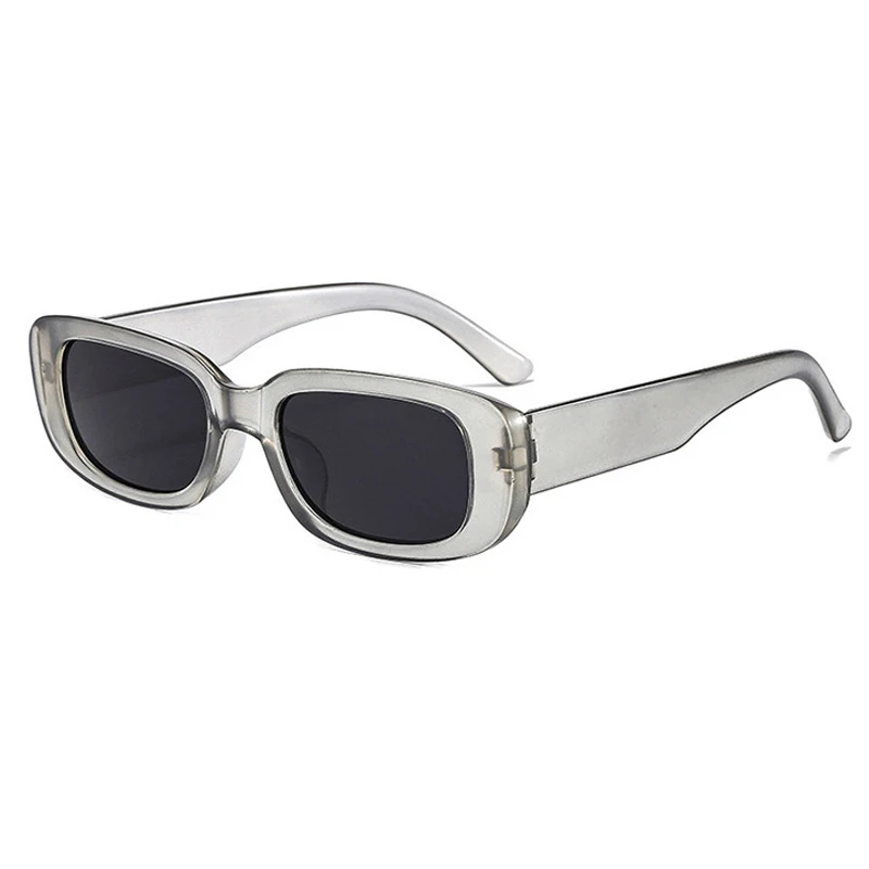 Small Rectangle Frame Sunglasses - Candy Color Y2K Fashion UV400 Vintage Eyewear
