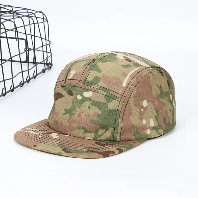2023 5 Panel Baseball Caps for Men Women Camouflage Hiphop Skateboard Camo Snapback Hats Sports Camping Hat Casquette Homme