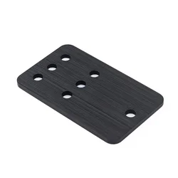 Openbuilds Idler Pulley Plate 3mm Thickness 6061-T5 Aluminum Mounting Plate for 3D printers V-slot Linear Rails