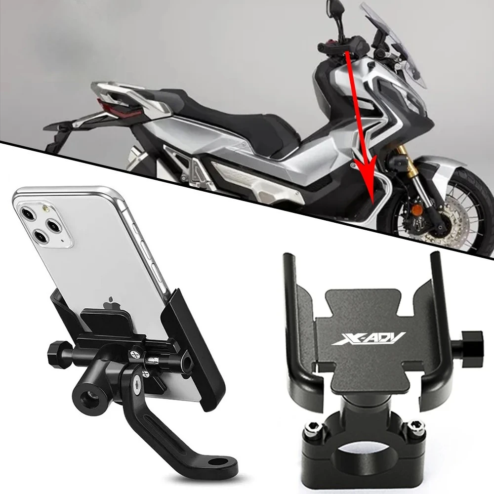 Supporto per Telefono Cellulare e GPS da Manubrio per Moto Honda XADV 750