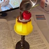 Kawaii Pudding Night Light LED Desk Lamp Battery Powered Desk Bedside Bedroom Bar Room Decor Atmosphere Sleeping Light kid Gifts 3
