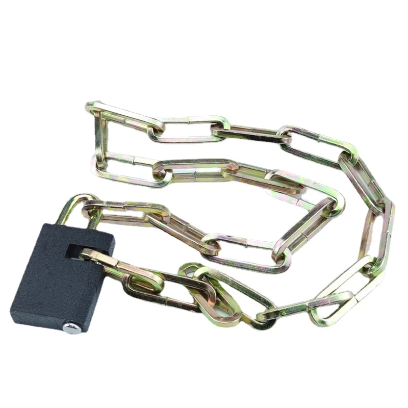 1PCS Universal Door Safety Chain Lock Tricycle Motorcycle Padlock