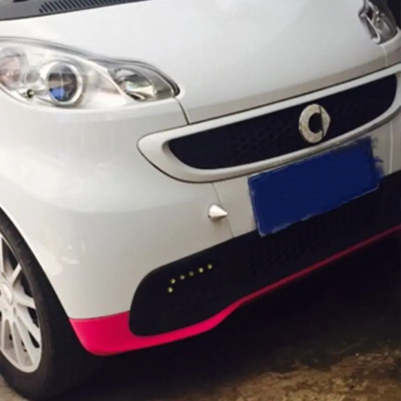 1Pc Sharp Head Car Bumper Spike Guard Protector Car Anti-collision Tail Cone for Benz SMART Fortwo W 451 W451 M77