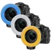 RF-550D 48 Macro LED Ring Flash Light With 8 Adapter Ring For Nikon Canon Pentax Olympus Panasonic DSLR Camera aro de luz Kits 6