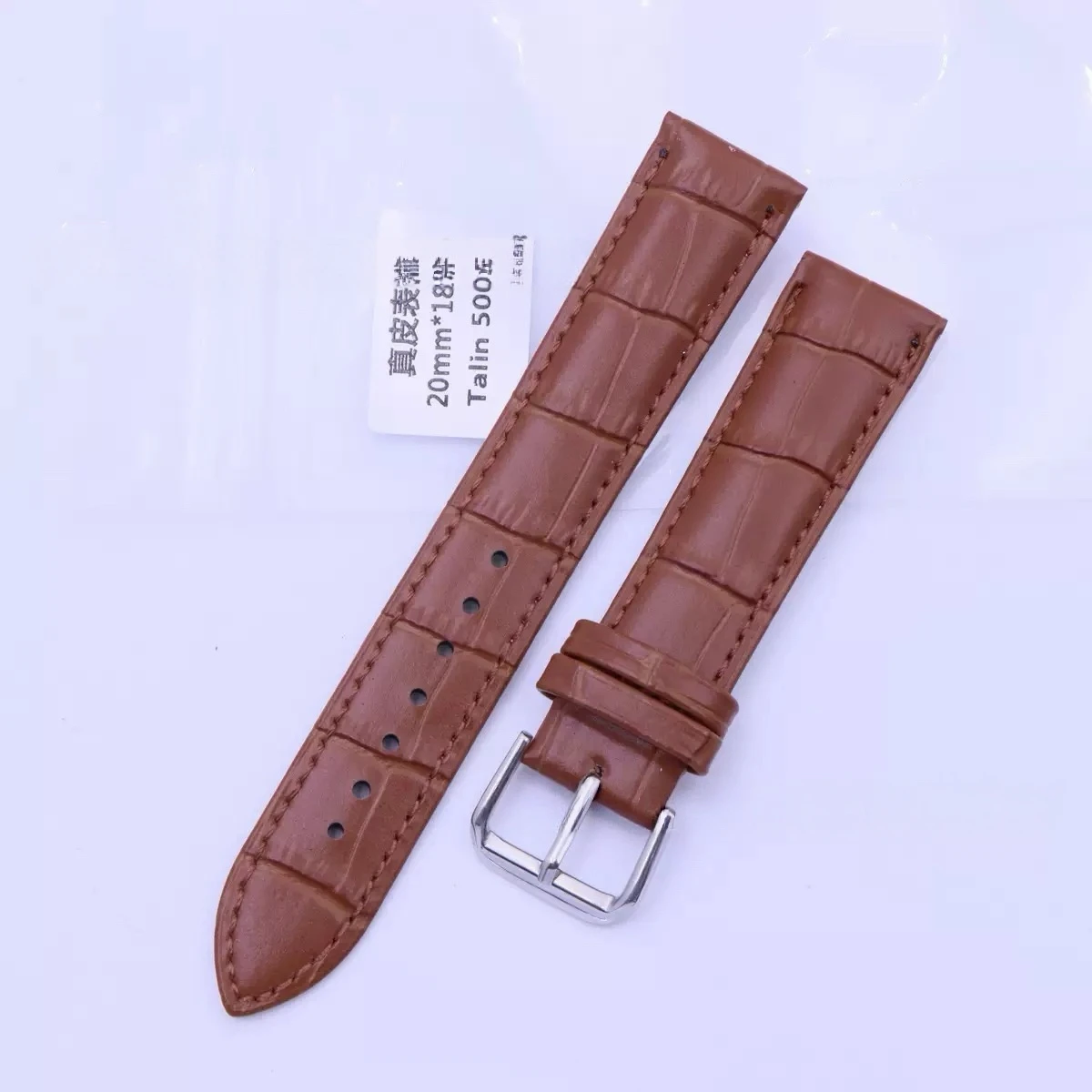 Premium Leather Watch Strap - Universal Replacement