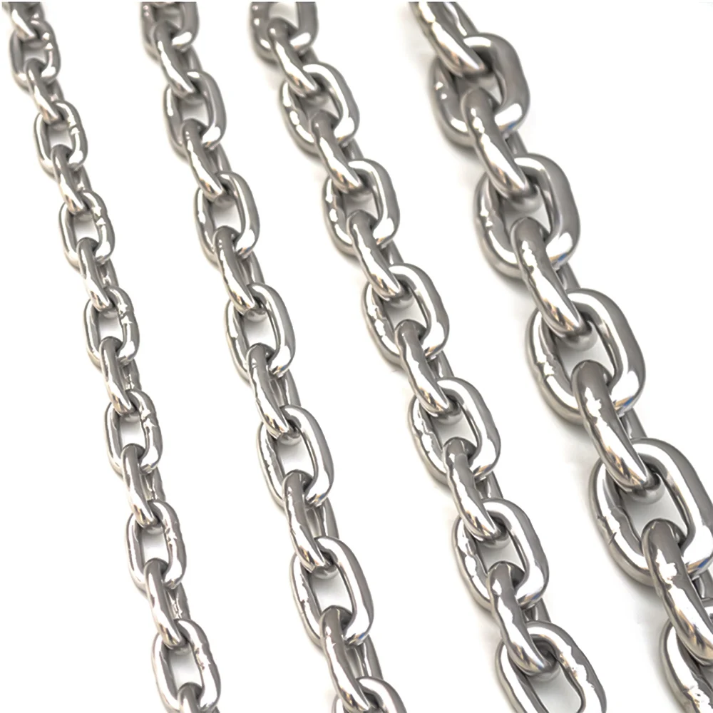 1 M Lifting Chain 1.2/1.5/2.0/2.5/3.0/4.0/5.0/6.0/8.0/10mm 304 ...