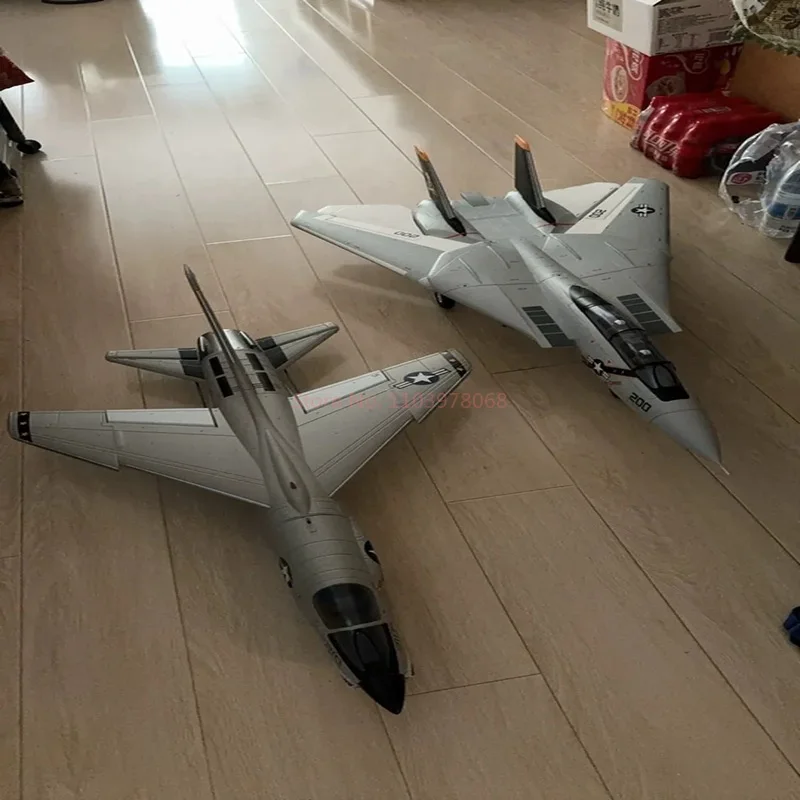 새로운 Rc Xfly 40mmedf 제트 F-14 트윈 엔진 덕트 전투기 전기 모델 고정익 항공기 Pnp 고속 원격 제어 장난감