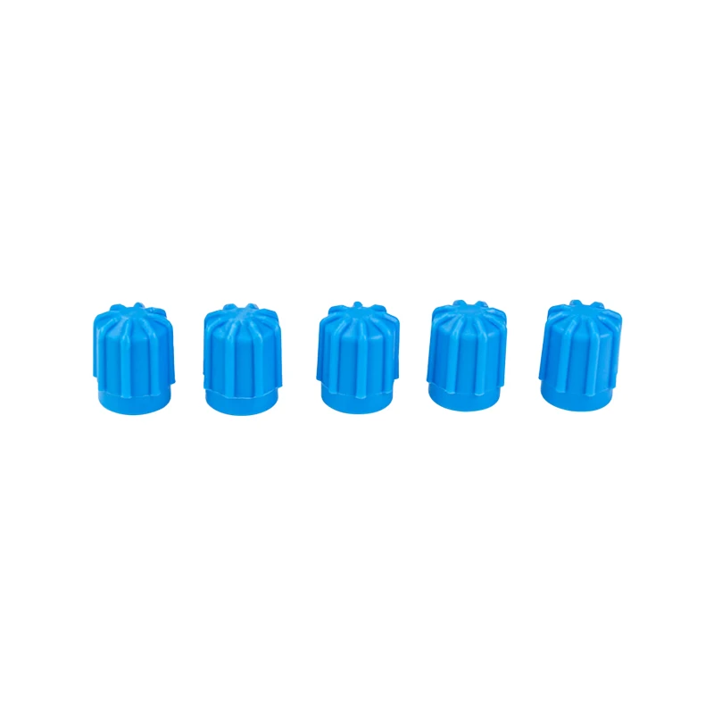 5 Pairs M8*1 M10*1 Air Conditioning Service Port Valve Adapter Dust Cap for BMW / Mercedes-Benz air conditioning charging port caps