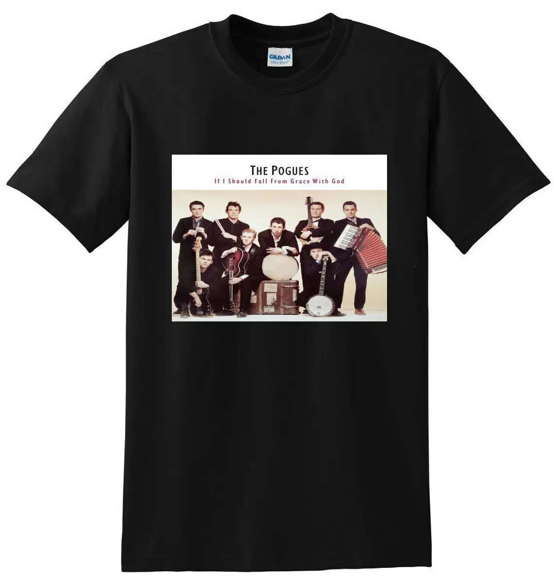 La Maglietta Pogues Se Posso Cadere Da Grace Con God Size S 5Xl Maniche Lunghe O Corte