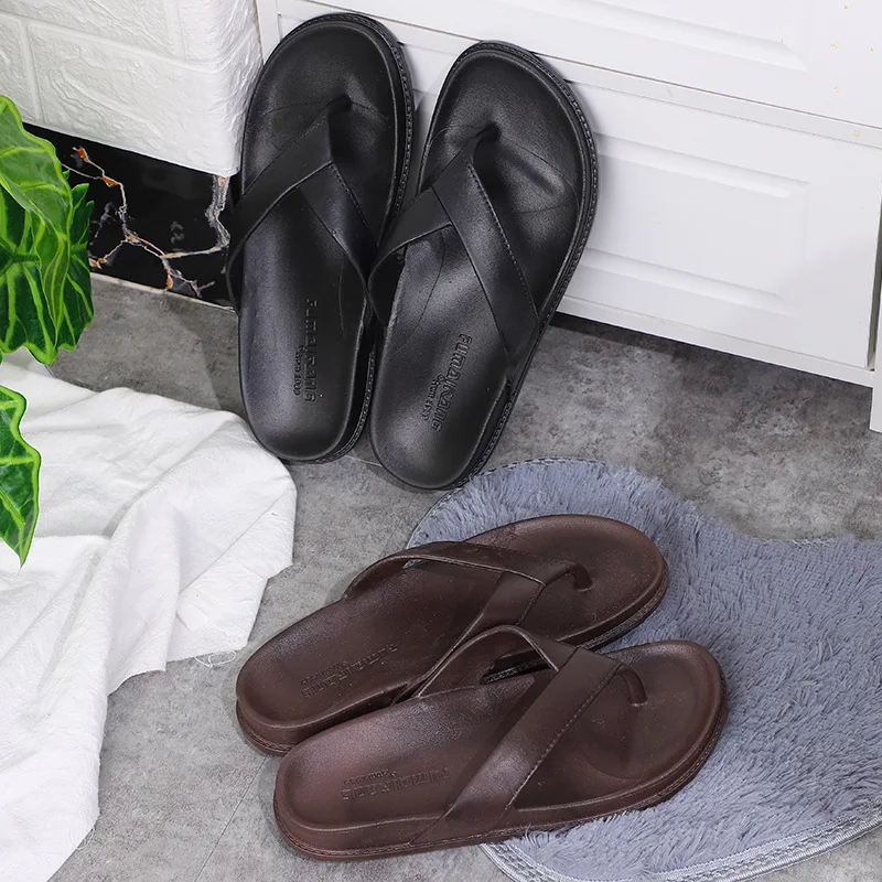 

New flip-flops summer slippers for girls to wear couples slippers non-slip beach shoes summer M-45571