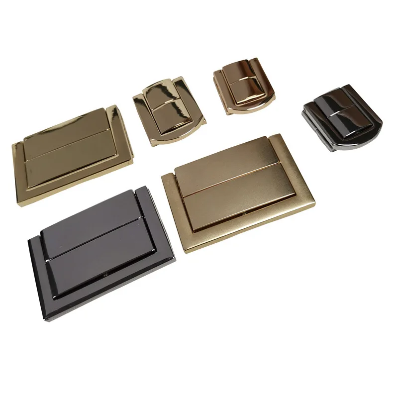 

2023-LY660/661bes qality luggage buckle hardware accessories zinc alloy die-cast electroplating U-shaped lock 20pcs