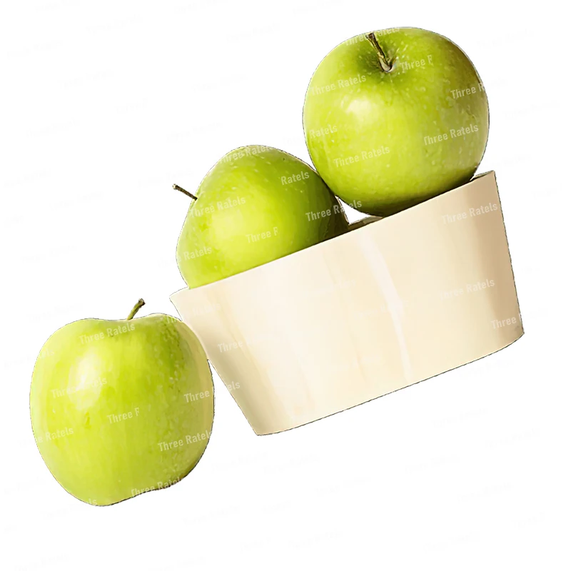thumbnail image 1 of Three Ratels C050 Hermosa fruta fresca manzana PVC pegatina decoración del hogar pegatina de pared calcomanía de refrigerador, 1 of 5
