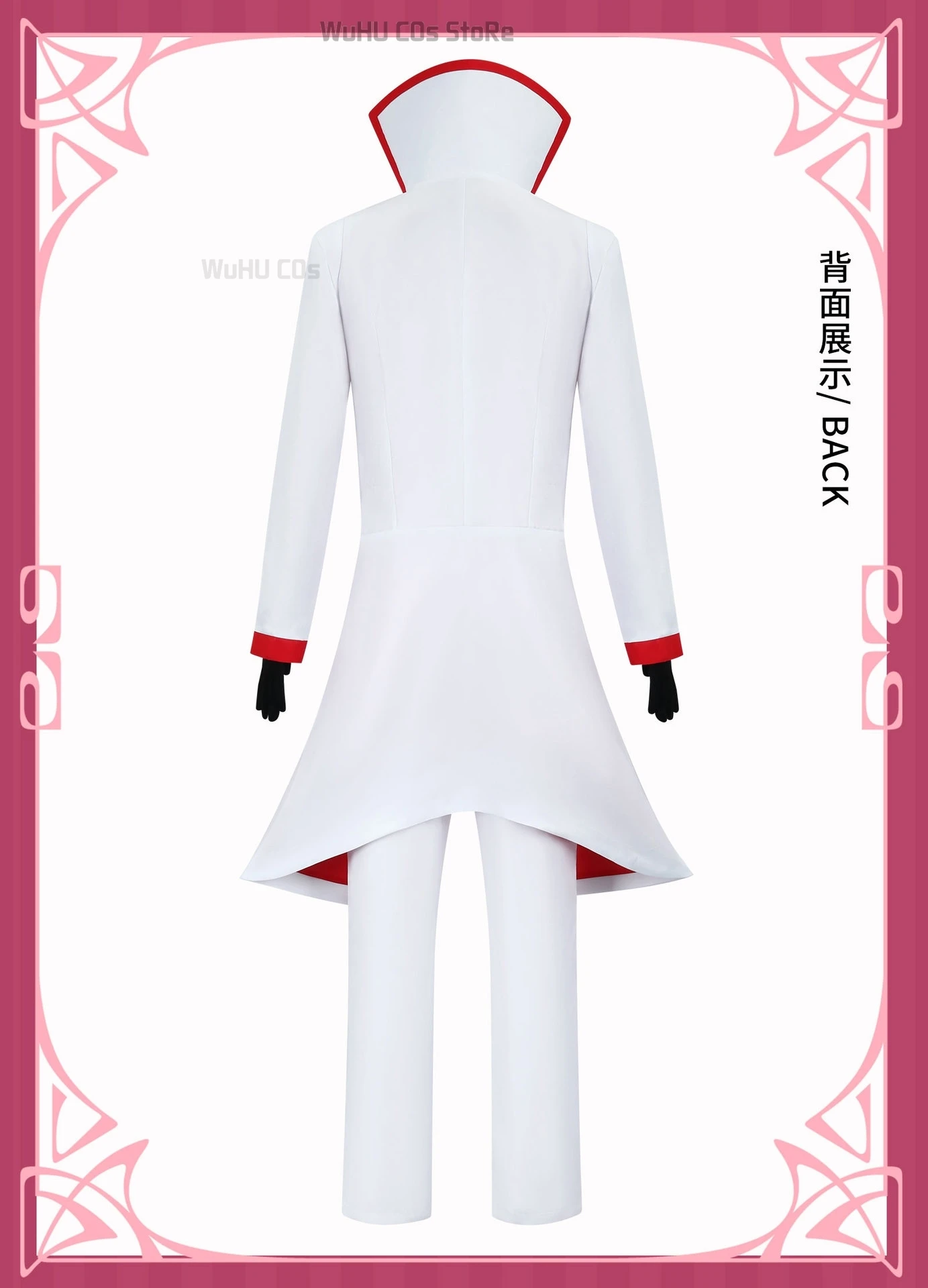 Hazbin Lucifer Cosplay Anime Hotel Morningstar Cosplay Costume Wig Daddy White Suit Devil Hell Halloween Party Adult Men Costume 63 Hazbin Lucifer Cosplay Anime Hotel Morningstar Cosplay Costume Wig Daddy White Suit Devil Hell Halloween Party Adult Men Costume 52
