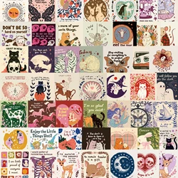 Inspirational Aesthetic Sticker Set: Versatile Decorative Stickers (100PCS)