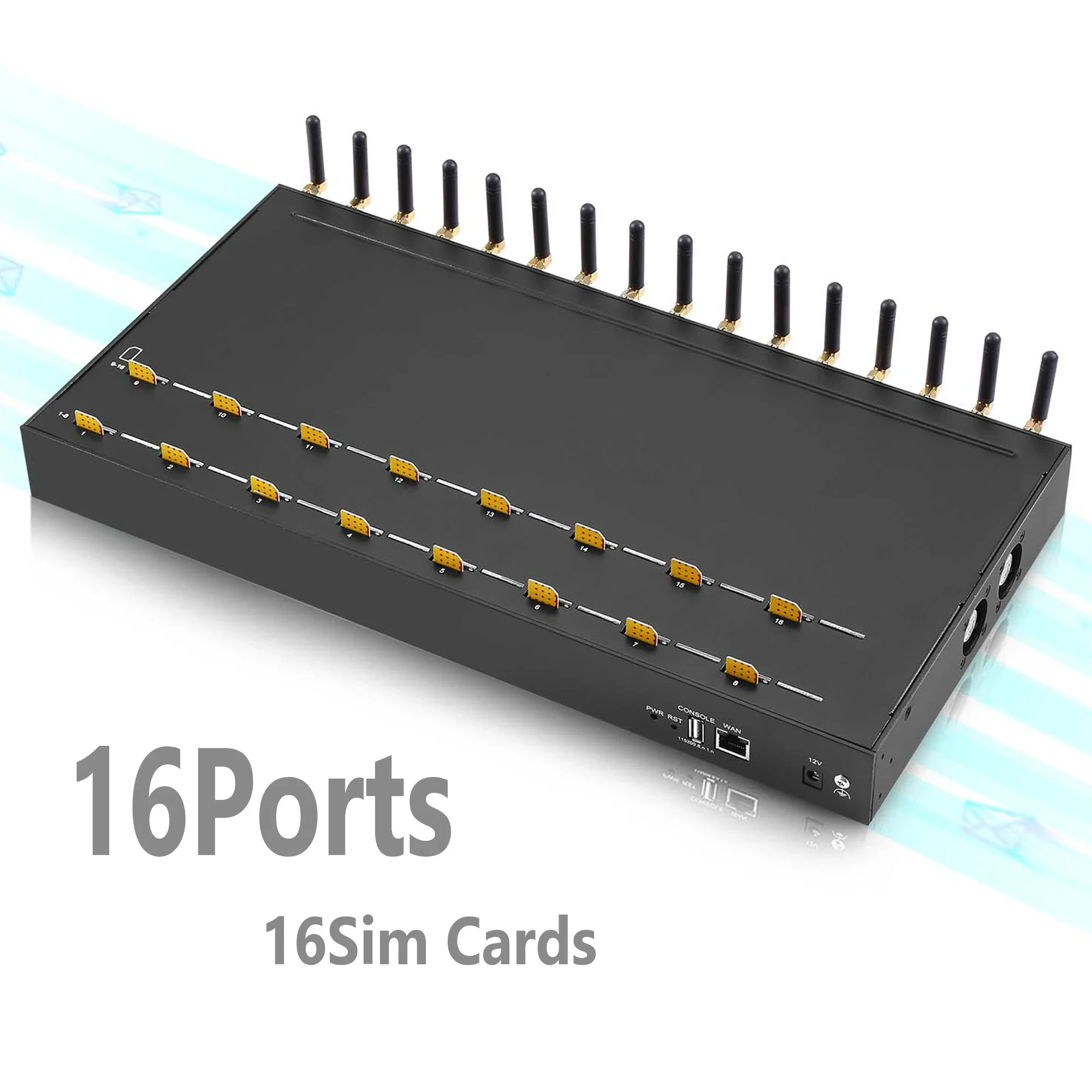 

High-end 4G 16 Ports with gateway New version sms Bulk Sms Modem Customization