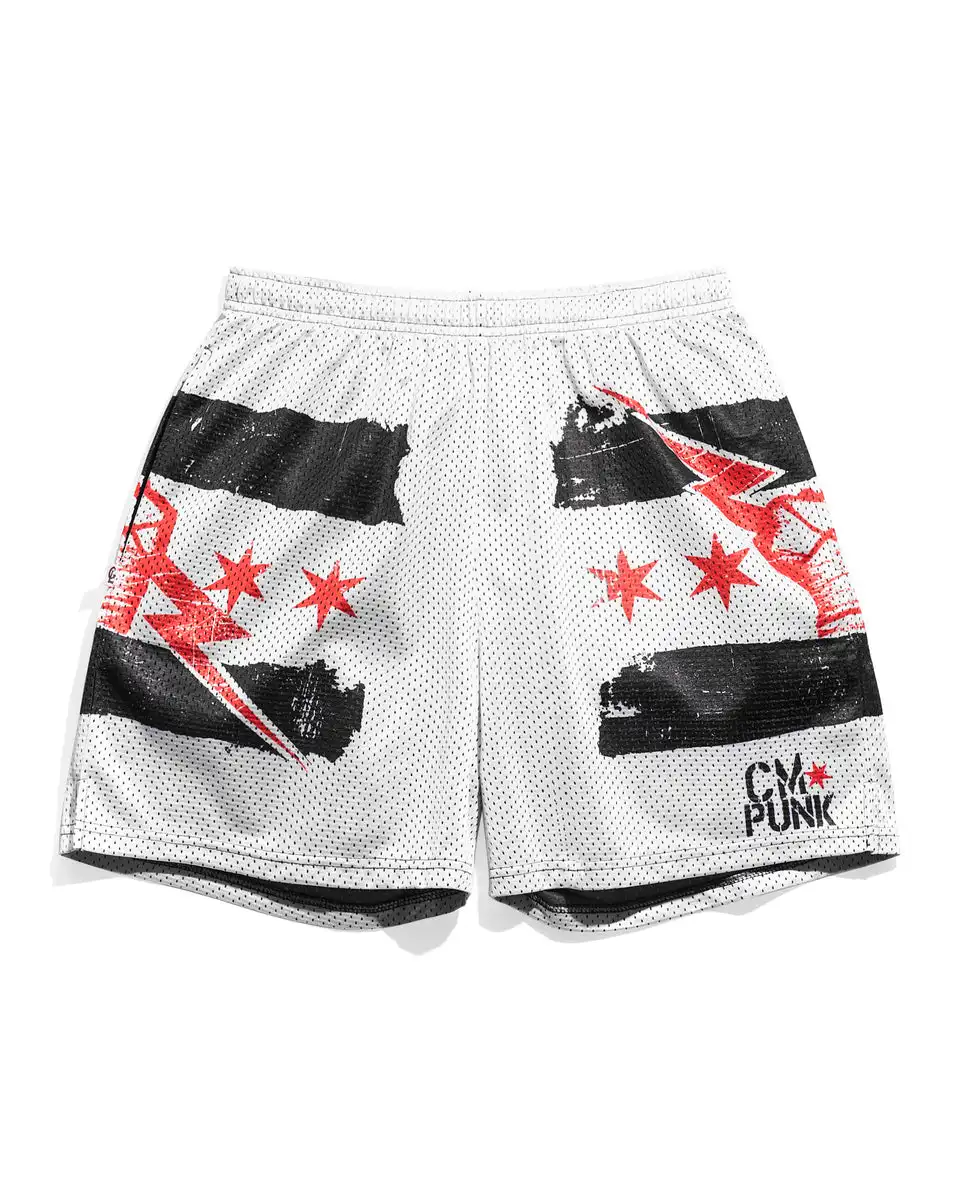 Fighting Training Sports Casual Shorts CM Punk Star Shorts Men Women Oversized Breathable Fast Dry 3D Printed
