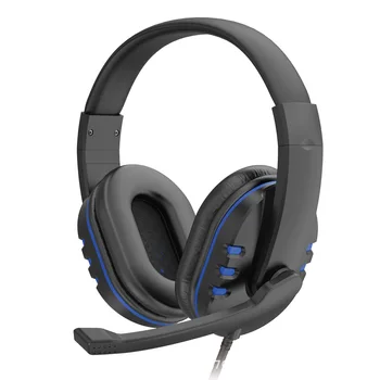Cuffie da gioco cablate da 3,5 mm con microfono per PS4, PlayStation 4, PC e computer