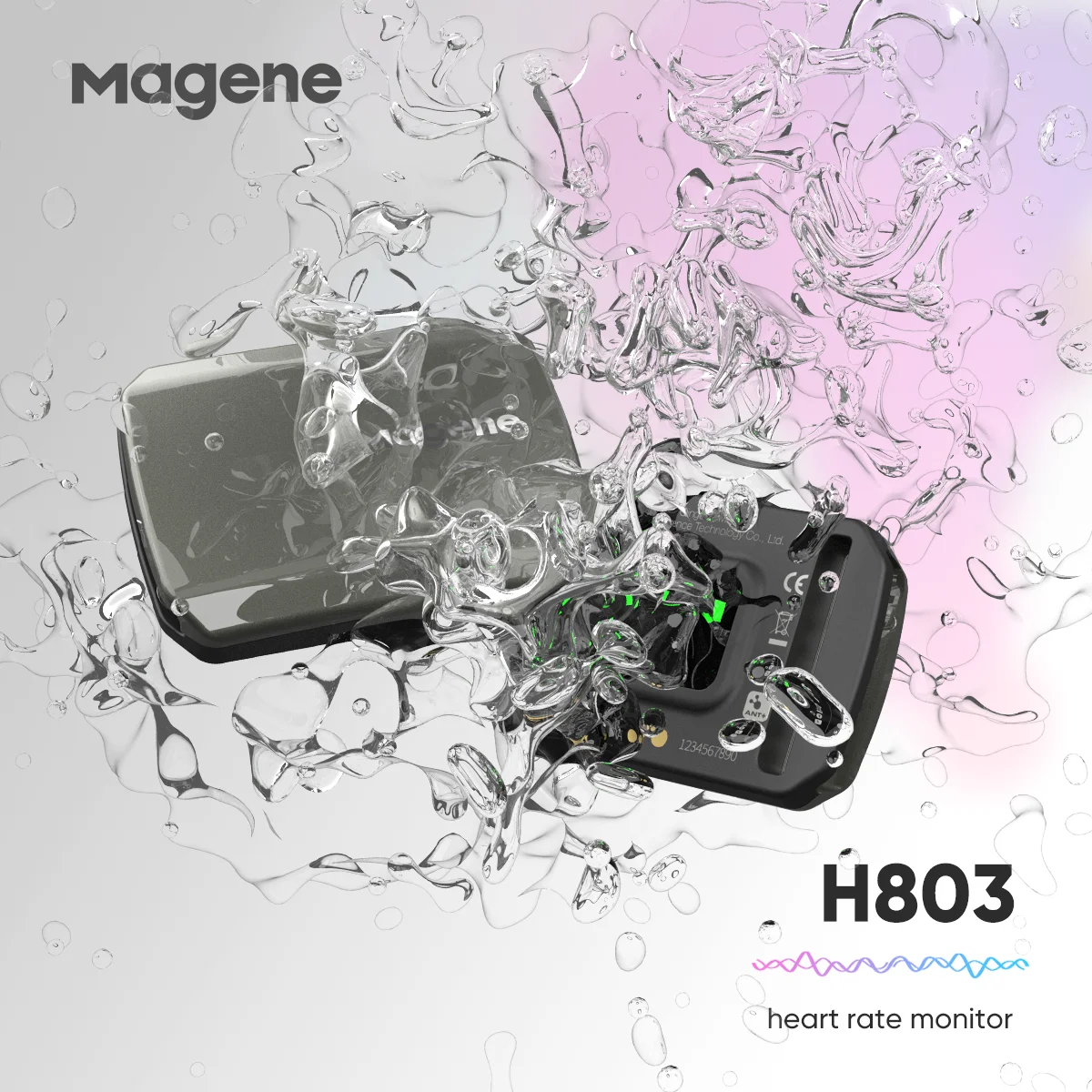 Magene-Bracelet de équence Cardiaque avec Capteur, Mode Touriste, Bluetooth, ANT H803, pour Fitness  18