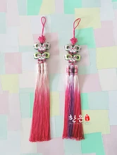 

Butterfly Embroidery Pendant Korean Original Imported Bride Hanbok Pendant Two Strings of Hanbok Daily Accessories