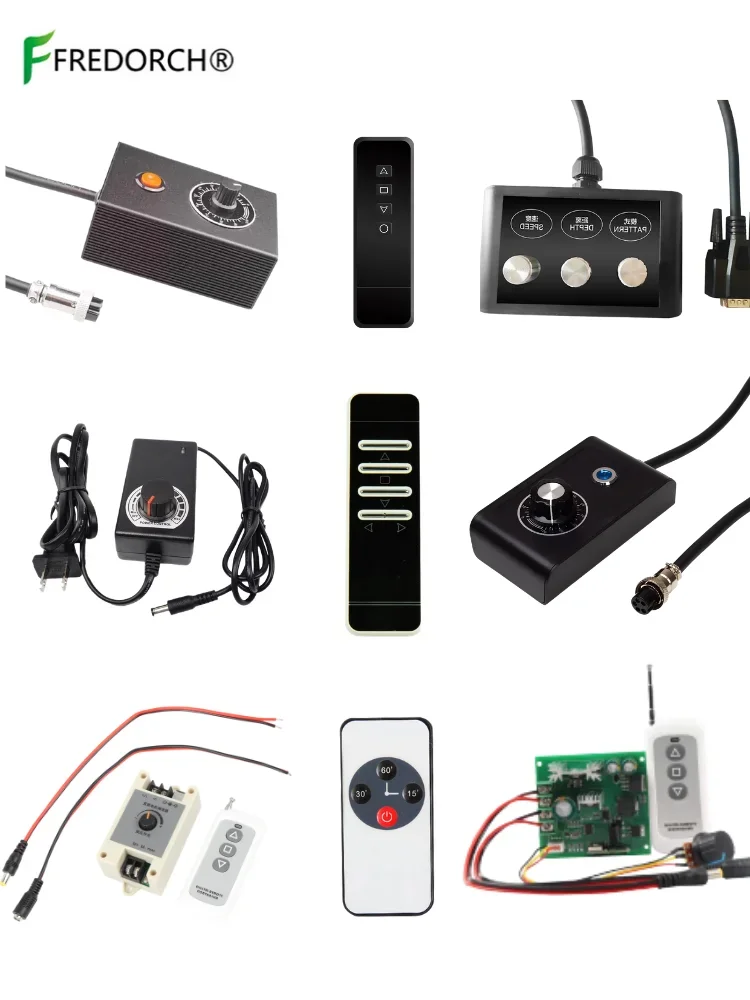 FREDORCHOriginal Sexmachine remote control and speed controller collection Vibrator Wire controller ApplicableModelF6/F19/F21,etc