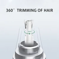 Kemei Electric Nose Hair Trimmer For Men and Women Ear Neck Eyebrow Trimmer All-in-one Shaver Clean Trimmer Razor Remover Kit 2