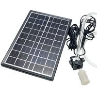 Pompe à eau solaire 12V, pompe submersible pour filtration et oxygénation de bassin à poissons, idéale pour aquarium extérieur et réservoir d'eau. 1