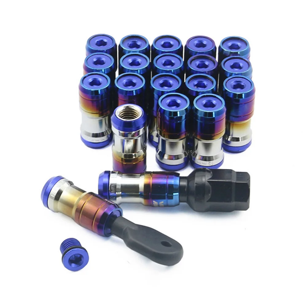 M12 X1.5 Or M12 X1.25 Authentic Acorn Racing Lug Wheel Nuts Screw 20PCS Car For Toyota For VOLK