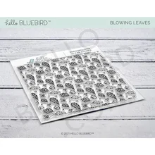 2022 Special Sale Blowing Leaves Silicone Stamps Diy Scrapbooking Diary Paper Craft Card Gift Decoration Mold Embossing Template