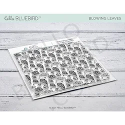 2022 Special Sale Blowing Leaves Silicone Stamps Diy Scrapbooking Diary Paper Craft Card Gift Decoration Mold Embossing Template