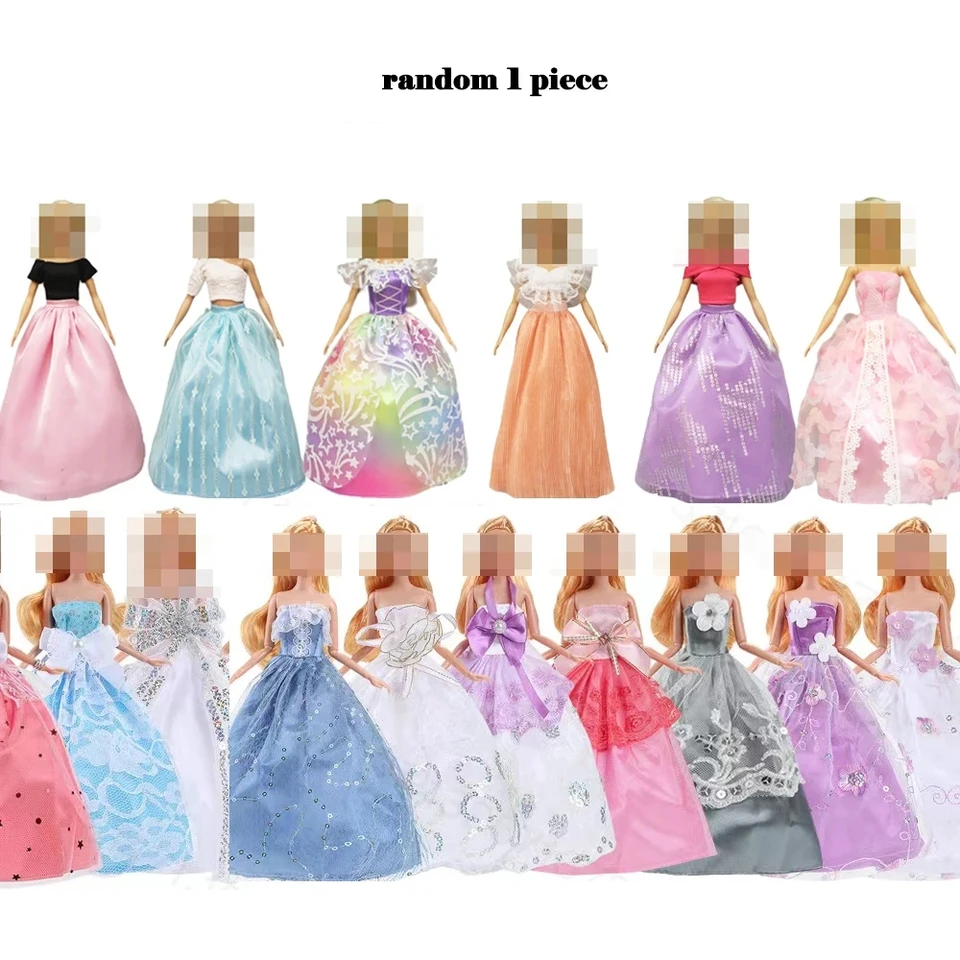 Set 56 Vestiti E Accessori Per Bambole 29cm - Abiti Da Sposa, Sera, Casual E Costume, Con Grucce E Scarpe