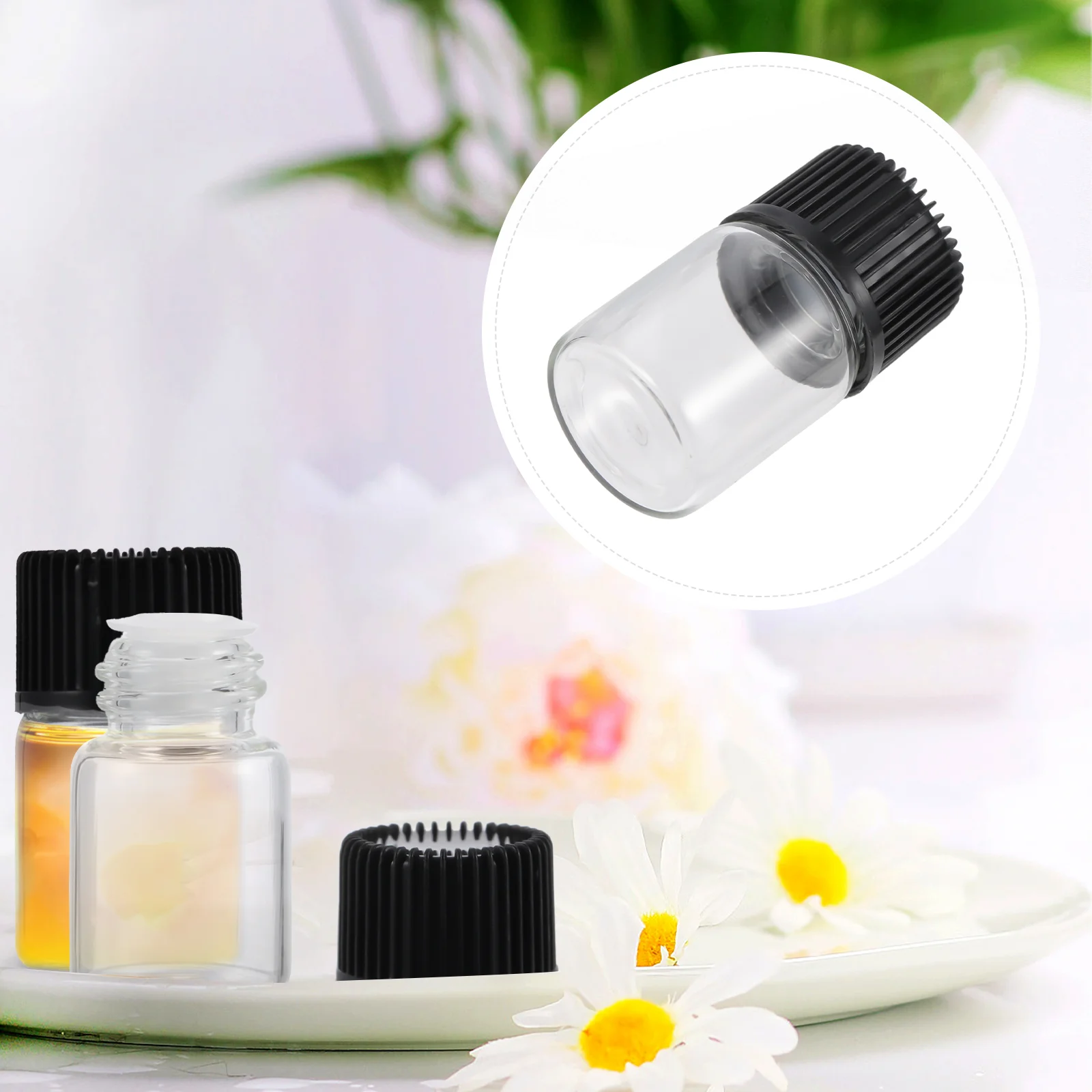 

Essential Oil Diffuser Bottle Small Travel Practical Automatic Glass Skin Lotion