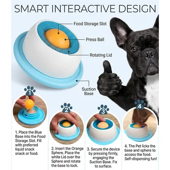 Slow Feed Lick Treat Toy 1
