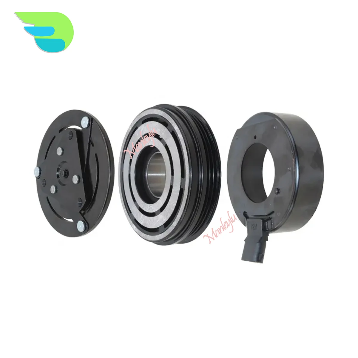 

5U0820803 5U0820803G CS20053 A/C AC Compressor Clutch Pulley for VCV FOR VW Crossfox Cross Fox Lupo Gol Saveiro Sportvan