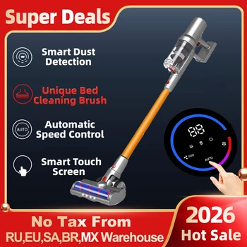Wireless Handheld Vacuum Cleaner VC205,27000PA Suction,Smart Dust Sensor,Touch Screen,Portable Stick Cordless Vacuum for Home 1