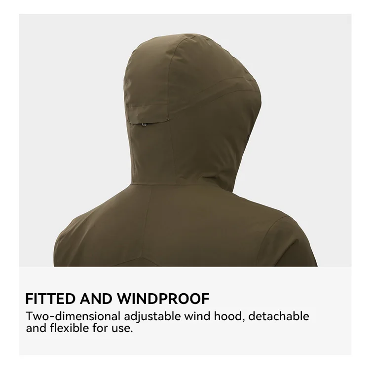 Description Picture 5 of itemKAILAs 3-in-1 Hiking Jacket Men Hard Shell Windproof Waterproof Outdoor Fleece Trekking Camping coat 2 Pics Set KG2331123