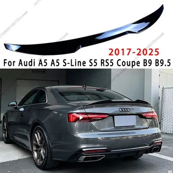 Spoiler Posteriore per Audi A5 S-Line S5 RS5 Coupé 2 Porte B9 B9.5 2017-2025, Alettone Tetto Posteriore, Spoiler per Bagagliaio