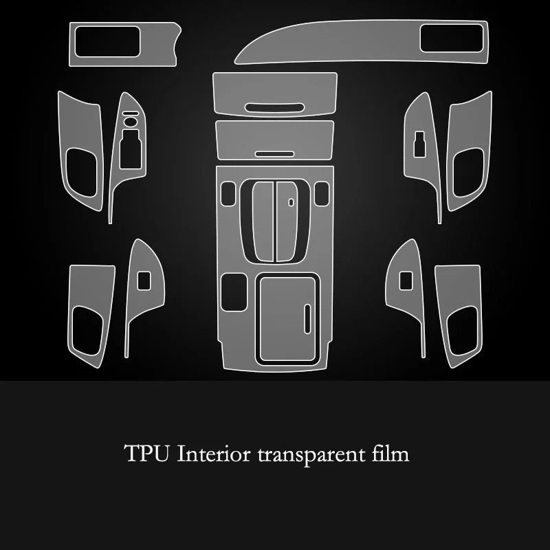

TPU for Honda Accord 9th 2013-2017 Transparent Film Car Interior Sticker Central Control Gear Dashboard Air Door Windows Panel