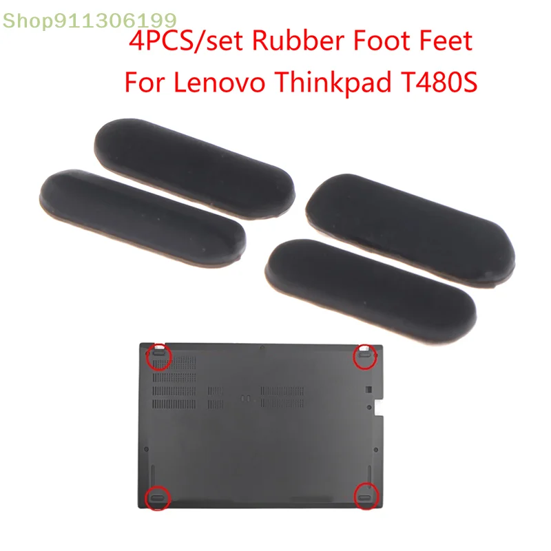 

4Pcs/set Rubber Foot Pad For Thinkpad T480S Anti Slip Pad Feet Bottom Base Cover Replacement 4 Styles