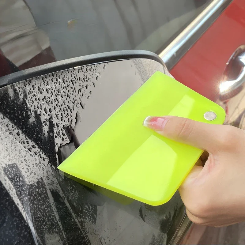 Car PPF Squeegee Anti-scratch Magnet Squeegee TPU Coating Soft Scraper Film Vinyl Spatula Tools Glass Cleaning Water Wiper vinyl squeegee window tinting squeegee automotive film tools