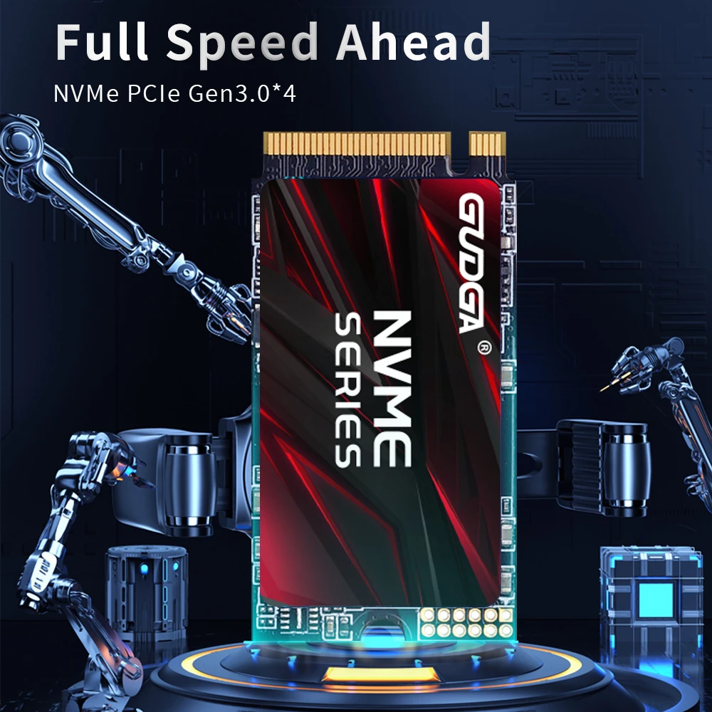GUDGA M.2 NVMe PCIe 3.0 X4 SSD 1TB 512GB 256GB 128GB SSD M.2 2242 Hard Drive Disk Internal Solid State Drive For Desktop Laptop