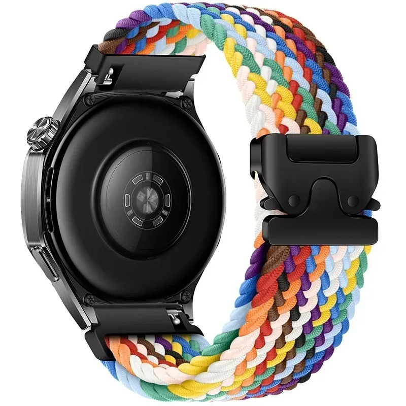 Versatile Parachute Nylon Watch Strap - 20mm/22mm Adjustable Band for Sports and Casual Wear