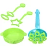Big Bubble Wands Set 8 Hole Bubble Blower Set Creative Trumpet Shaped Bubble Maker with Tray Summer Party Favors Outdoor Toys 1