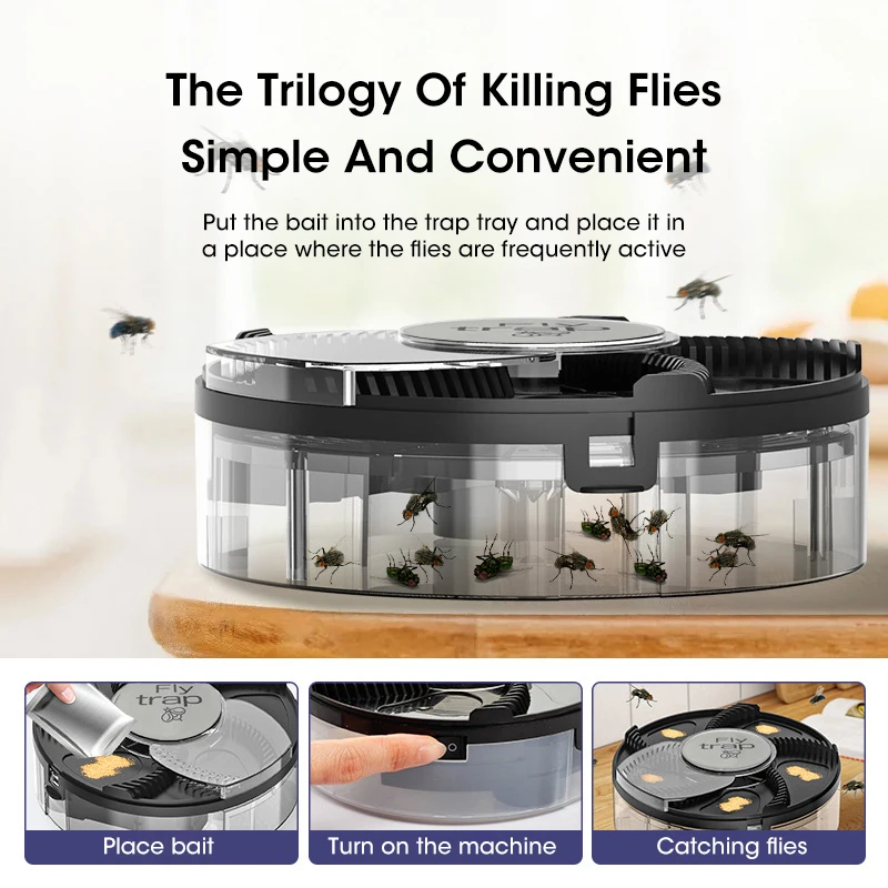 Automatic Mosquito Catcher USB Charging Pest Control Indoor and Outdoor Fly Insect fruit fly trap fly trap insect traps insect catcher