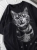 Doberman T-Shirts Women Dog Print Tops Summer O-Neck Oversize T Shirts Casual Soft Short Sleeve Tees Street Woman Clothes 2