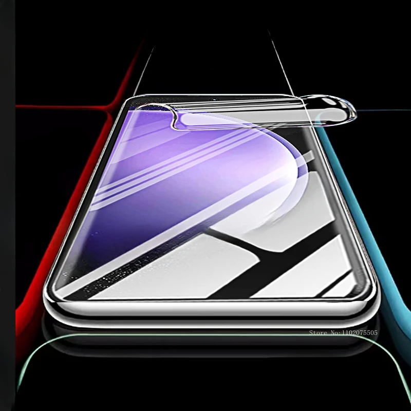 Premium Hydrogel Screen Protector - Soft TPU Protective Film, Pack of 4