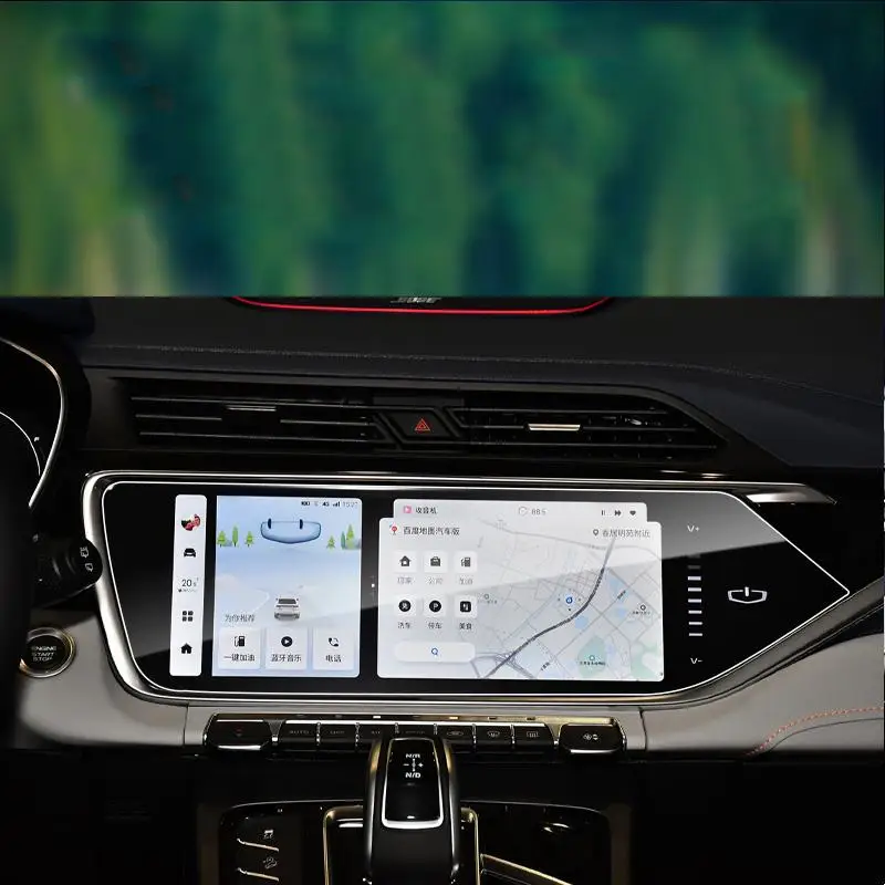 

Защитная пленка для экрана из закаленного стекла для женской модели 2021, автомобильная наклейка для интерьера gps-навигатора с защитой от царапин