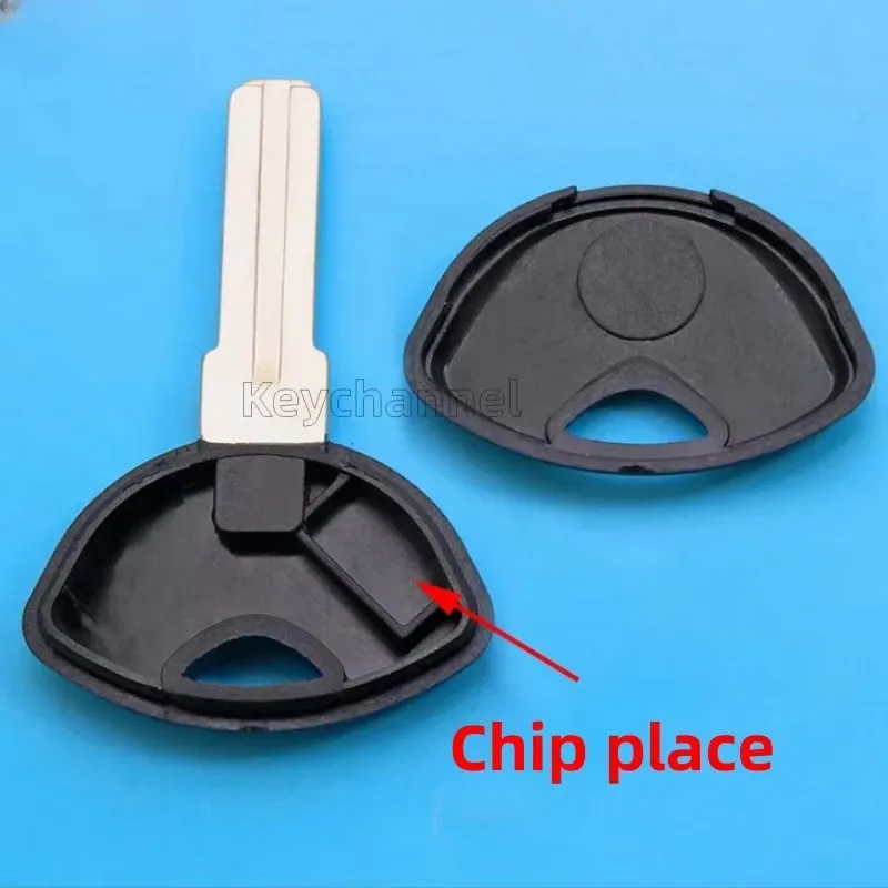 10/20pcs Motorcycle Transponder Key BW9TE Chip Key Spare Head For BMW F650 F800 K1200R F800GS F800ST K1200S F1200GS R1200RT
